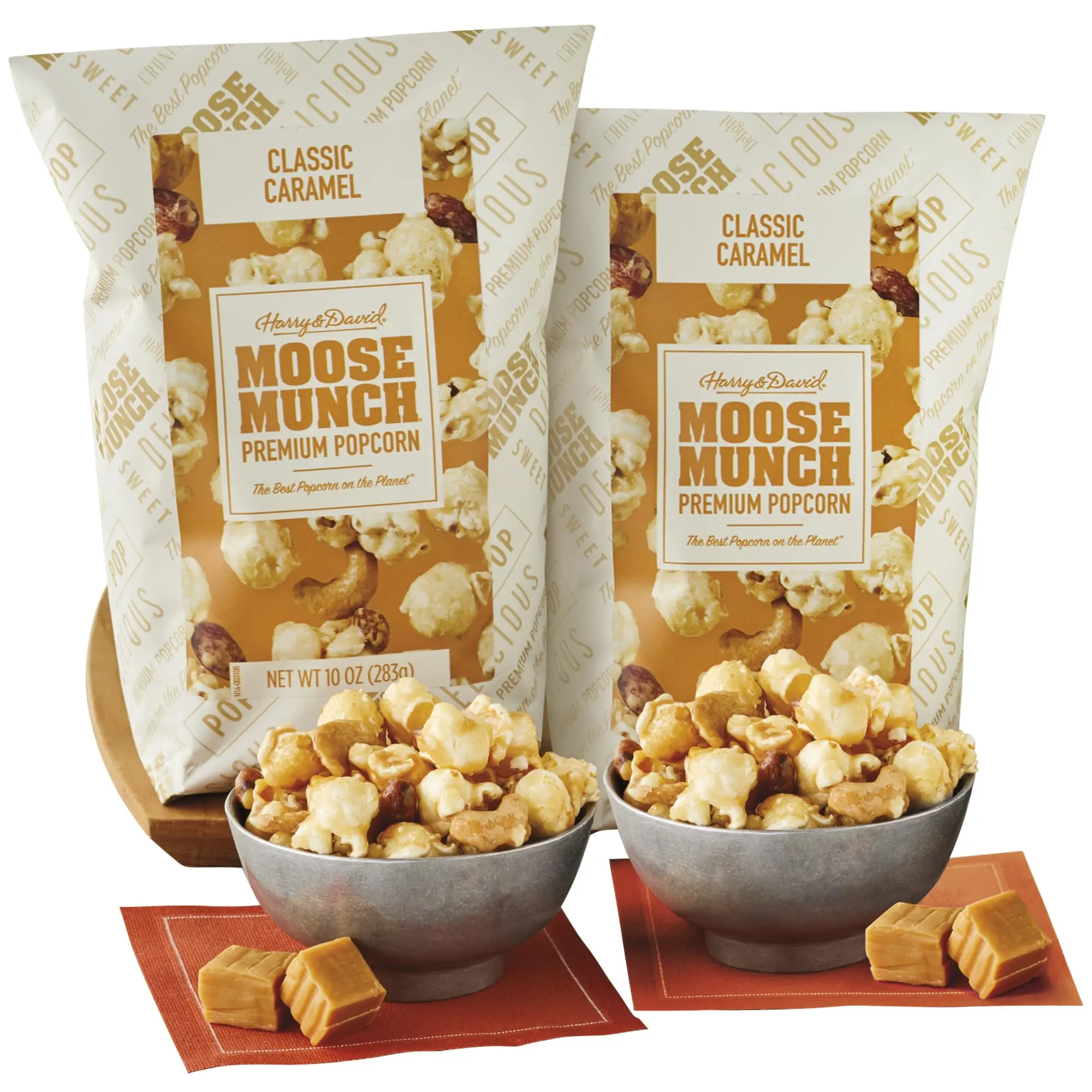 Moose Munch® Premium Popcorn Classic Duo, Popcorn Gift Basket, Sweet And Salty Treats, Variety Pack