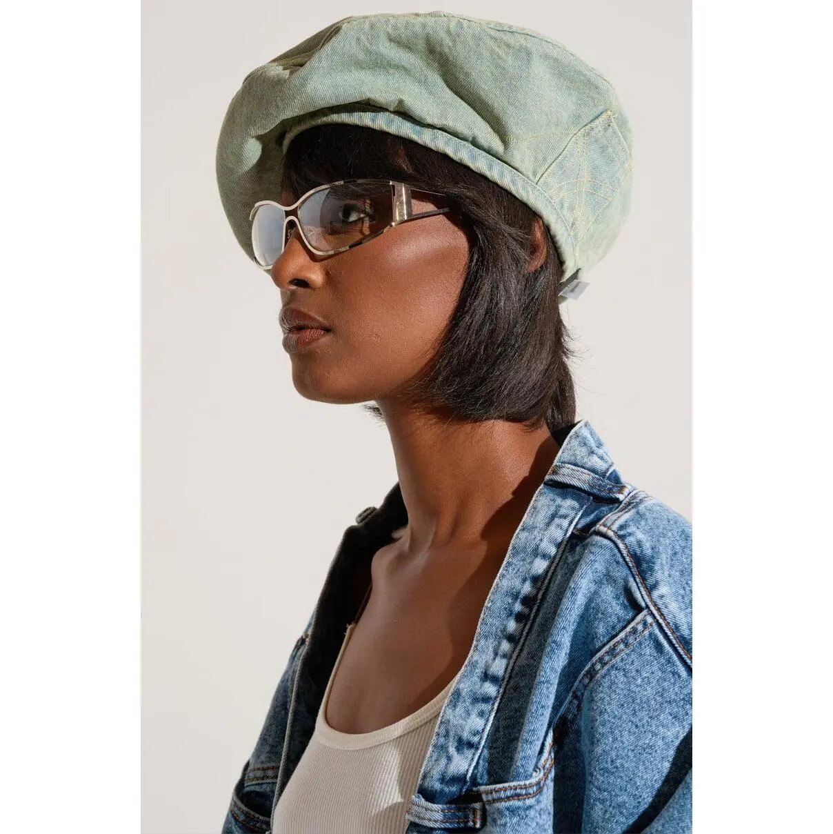IN MY POCKET DENIM BERET