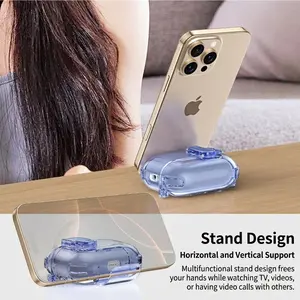 Suitable for AirPods Pro 2 protective case, transparent pop-up cover, AirPods 4th generation, AirPods Pro 3 earphone protective case, anti-drop, stylish, simple