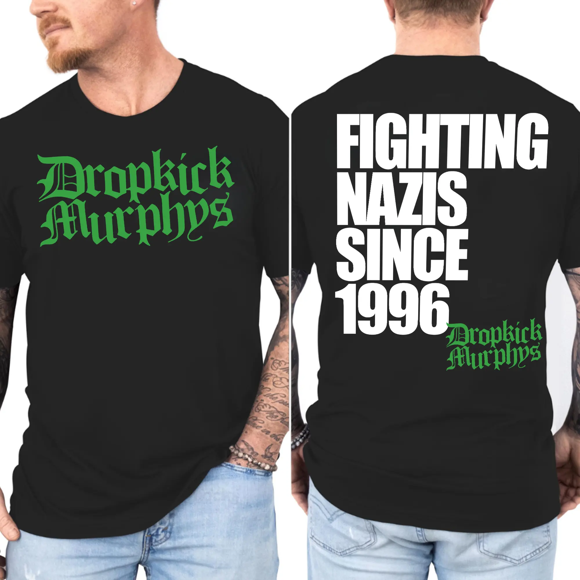 Dropkick Murphys Crewneck Shirt, Fighting Nazis Since 1996 Shirt, Anti Trump Sweatshirt, Pro Democracy Top, Fck ICE Tee