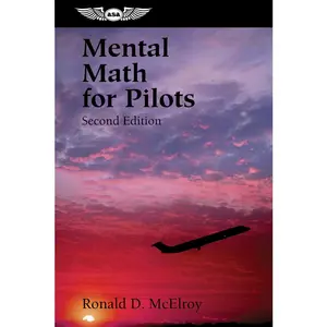 USED Book - Mental Math for Pilots: A Study Guide by McElroy, Ronald D. (Paperback) - english