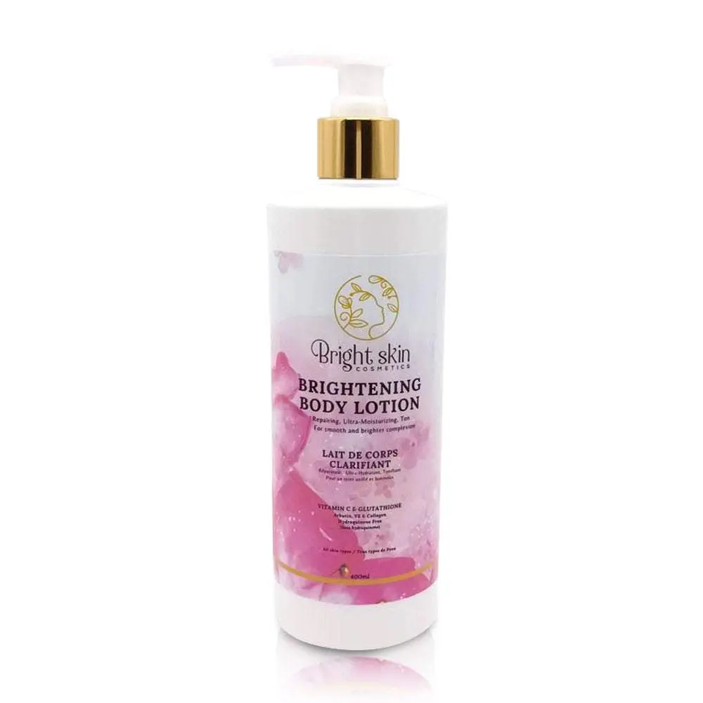 Bright Skin Brightening Body Lotion – Hydrating Daily Body Moisturizer for Smooth & Radiant Skin Care Lightweight Fast-Absorbing Formula Non-Sticky Finish - Cream