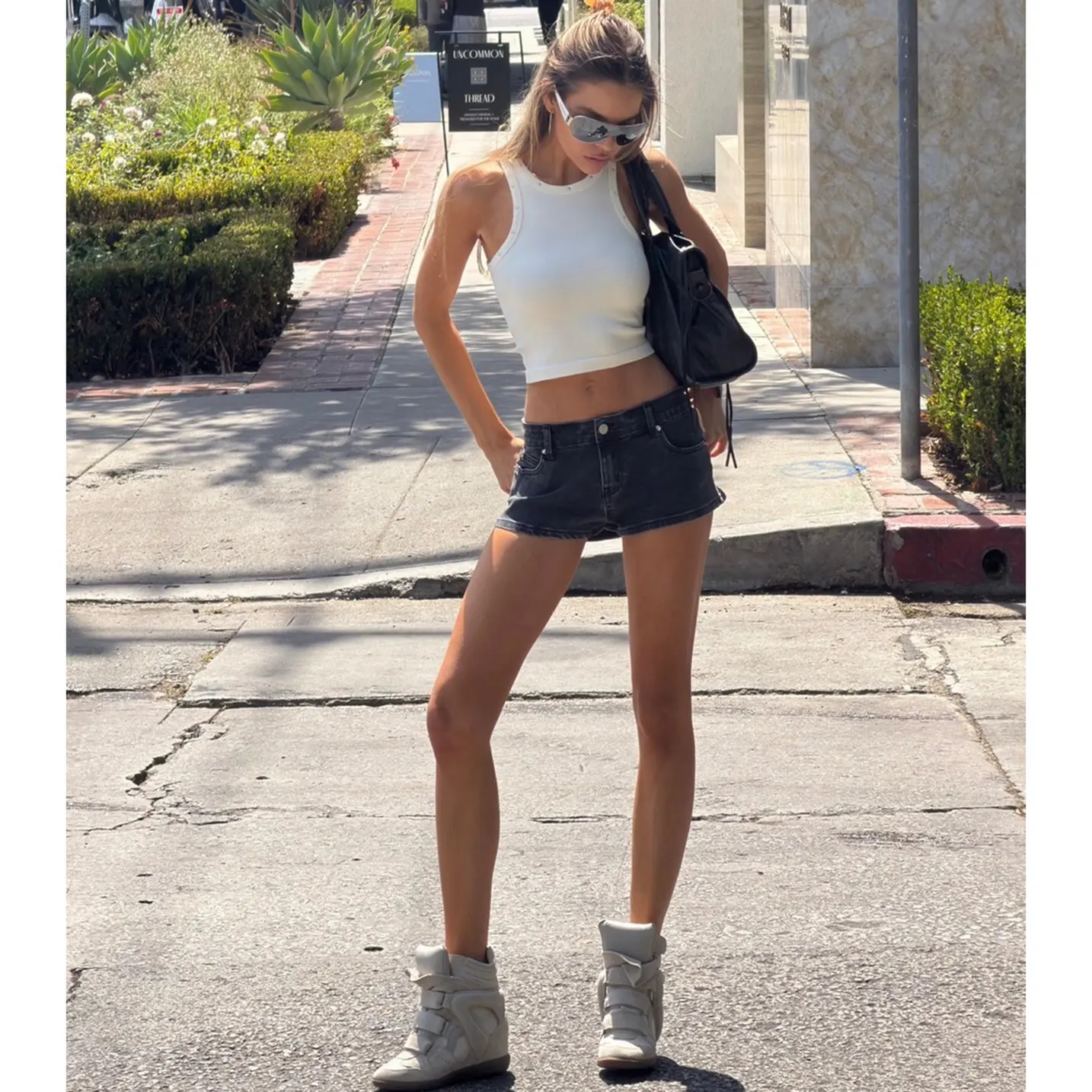 All The Attitude Low-Rise Hot Shorts