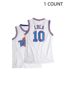 Men's Letter & Number Pattern Vintage Basketball Jersey, Loose Casual Breathable Sleeveless Round Neck Basketball Top, Men's Sportswear for Indoor Outdoor Wear