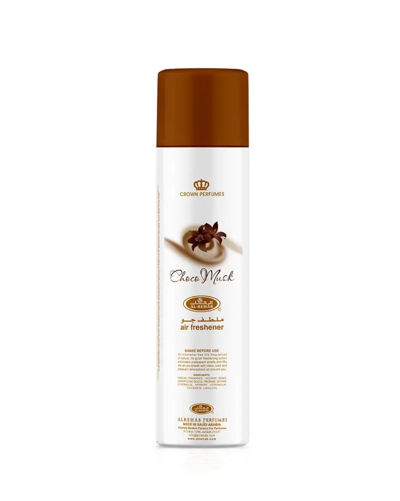 Al-Rehab Choco Musk Air Freshener - 300ml Aroma Fragrance