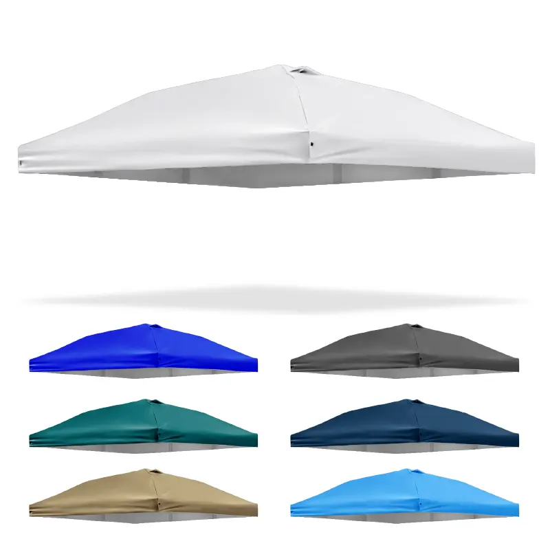 10x10 Pop-Up Sunshade Canopy Tent (1 PC) - Straight Leg Top Tent with Sturdy Polyester Top Cloth, Durable Oxford Cloth, Tear-Resistant, UV-Resistant, Foldable, Easy Setup for Outdoor Camping & Terrace Shade