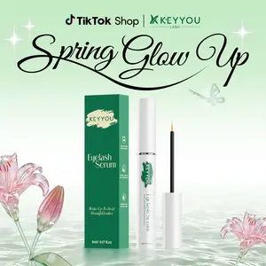 KEYYOULASH Eyelash Serum to Grow Lashes & Brows Eye Lash Serum for Lashes with Advanced Formula Eyelash Enhancing serum for Longer Thicker and Fuller Lashes Vegan & Cruelty-Free (5ML)