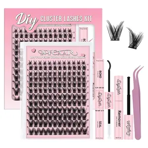 NYCAAR NY01 DIY Lash Clusters Kit Waterproof Long-Lasting Wispy Anime  Eyelash Extensions  Beginner-Friendly Trendy & Must-Have Clusters TikTokShopBlackFriday