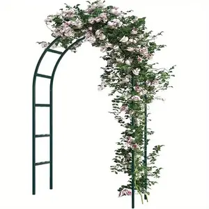 Metal Garden Arch Trellis, Wide Arbor for Climbing Plant, Wedding, Bridal Party Decoration, Garden Decoration Supplies for Home Garden, Decorative Garden Fences