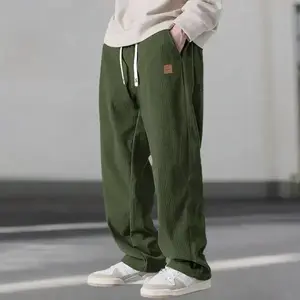 Men's Vintage Straight Legs, Belt with Rape Belt, Easy Plessing, Men's Casual Pants, Multifunctional Slim Casual Pants, Freshing Sports Shorts, Loose Fitness Pants - Men's Menyin