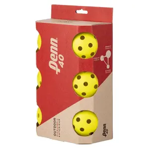 Championship 40 Outdoor Pickleballs 6 Pack