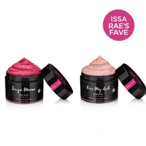 Body Care System with Sugar Scrub and Body Cream for Irresistible Soft Smooth Skin, Moisture and Discoloration Fragrance Chocolate