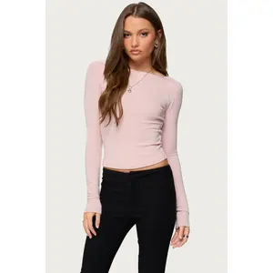 Embry Boat Neck Raglan Top