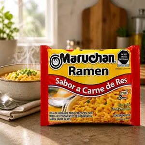 Maruchan Ramen Sabor a Carne de Res - Instant Noodles with Beef Flavor Food