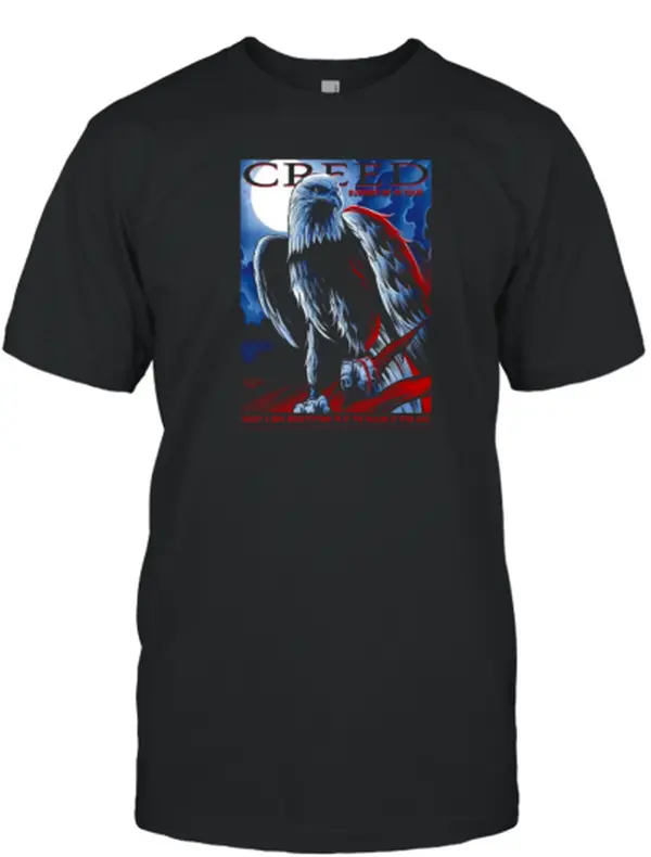 Creed Aug 03 2024 The Pavilion At Star Lake In Burgettstown Tour Poster T-Shirt