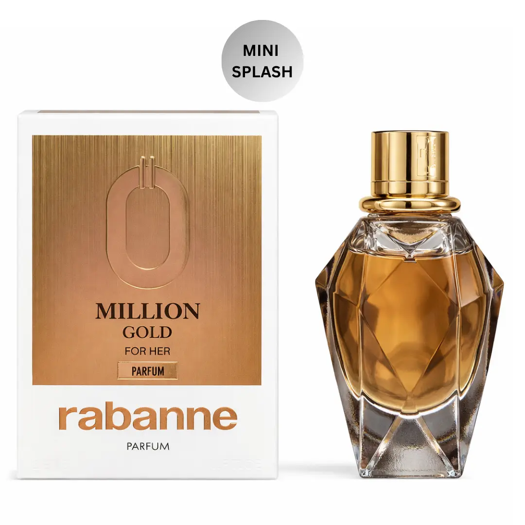 Paco Rabanne Million Gold for Her Parfum For Women Miniature Splash