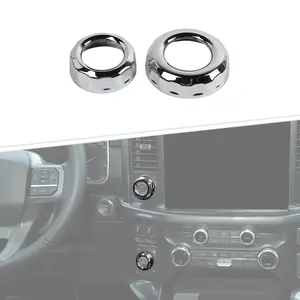 Four-wheel Drive & Trailer Switch Knob Cover Trim Ring for 2021+ Ford F150 Interior Decoration car accessories guys
