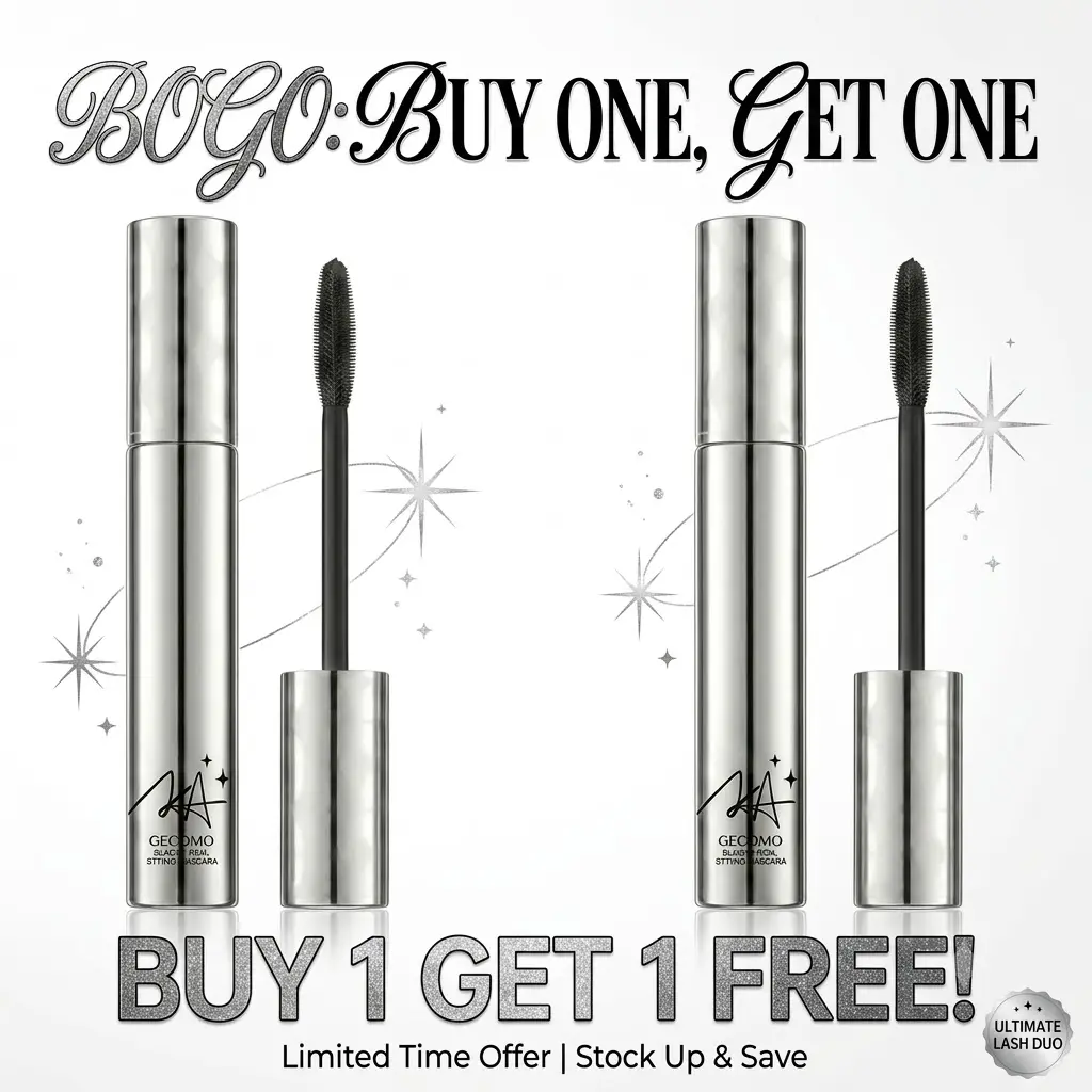 【buy 1 get 1 free !!】Metal Wand Tubing Mascara Long-wearing tubing formula for stunning length & With built-in brush, curled & natural-looking lashes Ideal for polished, longlasting special occasion makeup,drugstore,Perfect gift for Mom,pumping mascara
