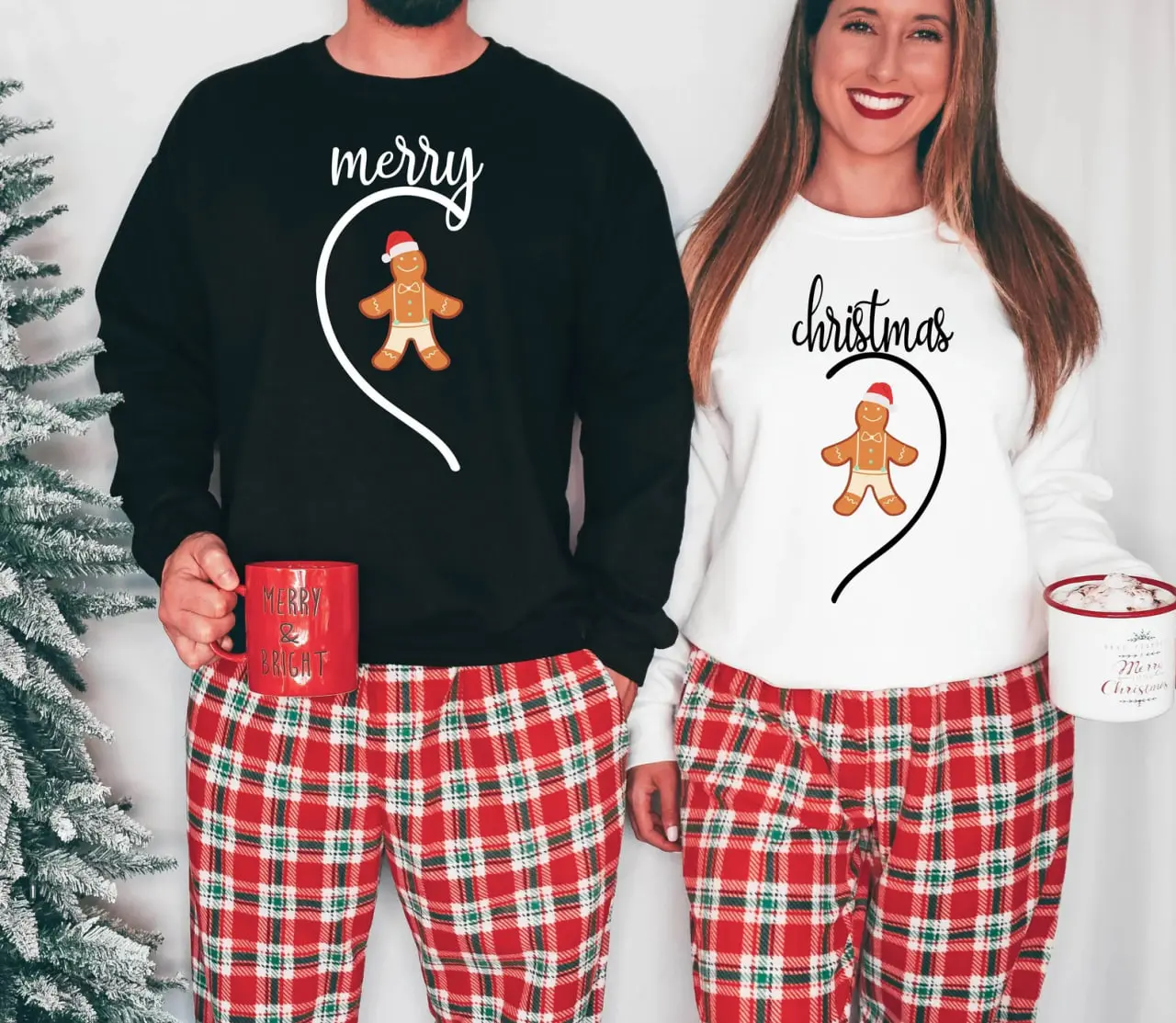 Christmas Couple Merry Christmas Sweatshirt, Christmas Couple Matching, Funny Christmas Couples Sweater, Holiday Couples Sweatshirt