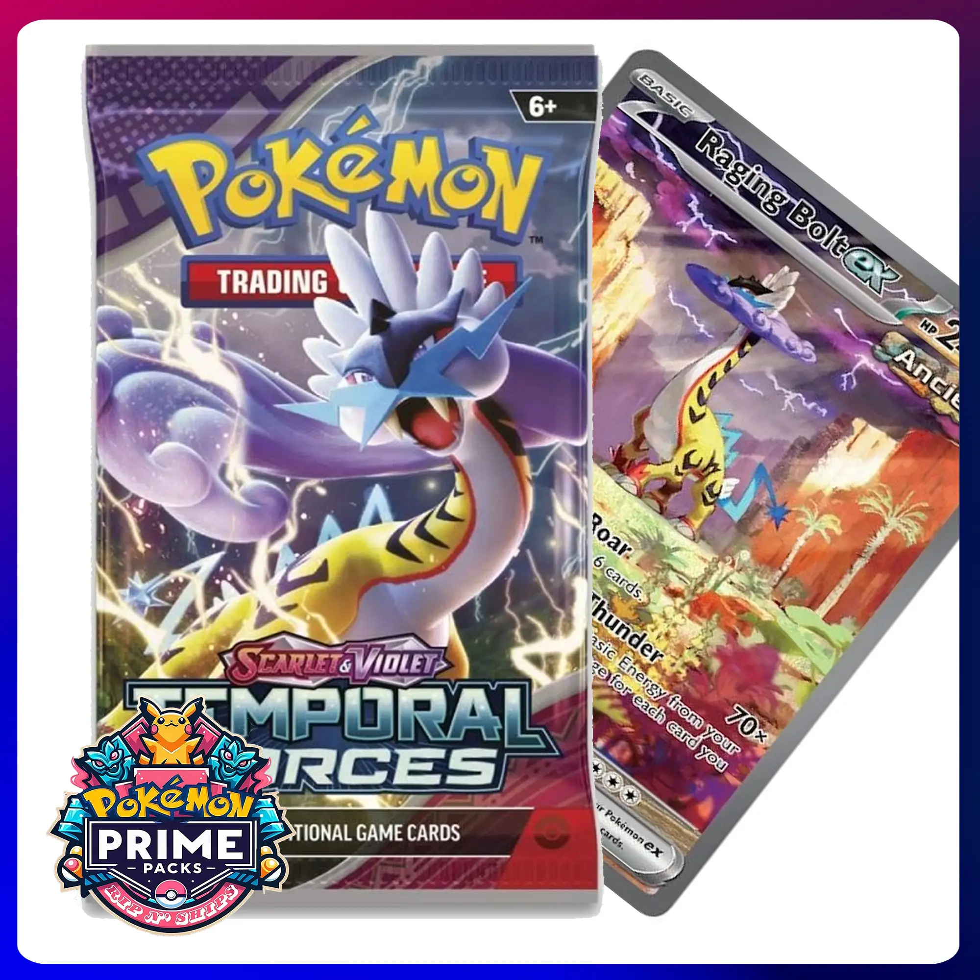 Pokémon Temporal Forces Booster Box Pack - 10 Cards per Pack with Ancient & Future Pokémon Cards
