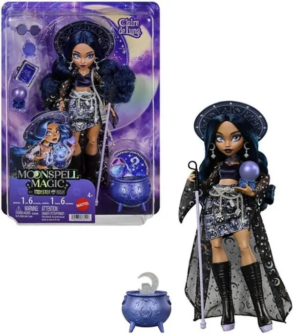 Monster High Moonspell Magic Claire de Luna Doll  [COLLECTIBLES] Paper Doll, Collectible