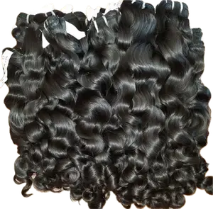 Raw Cambodian 3 Bundle Deals 100% Natural Brown Hair 12 to 40 Length Machine Single Wefted Straight Body Wave Texture 100 grams per Bundle