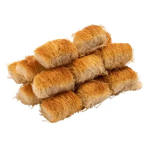 [EID SALE] Eastanbul Kataifi Rolls, 300g (10.6oz), Hand-Rolled Kadayif, Crispy Twisted Kataifi, Ready-to-Use Crunchy Rolls for Sweet & Savory Toppings
