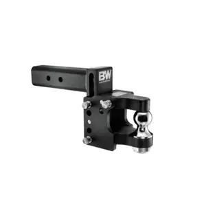 B&W Tow & Stow Adjustable Pintle Hitch 2.5" Receiver 2" Drop - TS20055