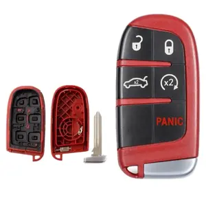 Red SRT Hellcat Key Fob Redeye Demon Trackhawk TRX For Dodge