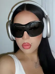 Large Frame Wraparound Sunglasses, Personalized Y2K Fashion Sun Glasses, Perfect for Y2K Festivals, Summer Beach Vacations, Outdoor Activities