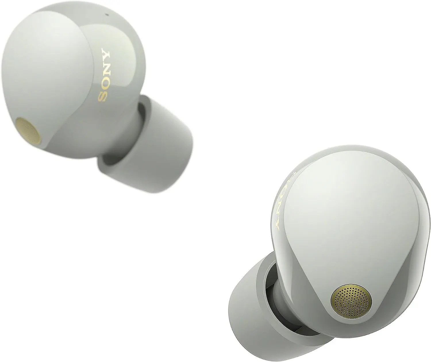Refurbished - Sony WF-1000XM5 Premium Noise Cancelling Truly Wireless Bluetooth Earbuds & in-Ear Headphones with Alexa Built-in, Silver