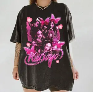 Youth Adult Katseyeeee Shirt 2025, Graphic Tee, Rapper Shirt, Y2k Tee, Unique Gifts for Women Men Clothes, Gift for Fan, Full Size, Full Color