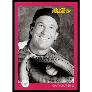 Gary Carter 1991 Studio #182 Los Angeles Dodgers