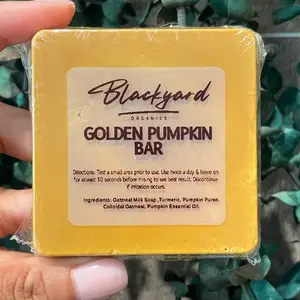 Golden Pumpkin Natural Soap Bar