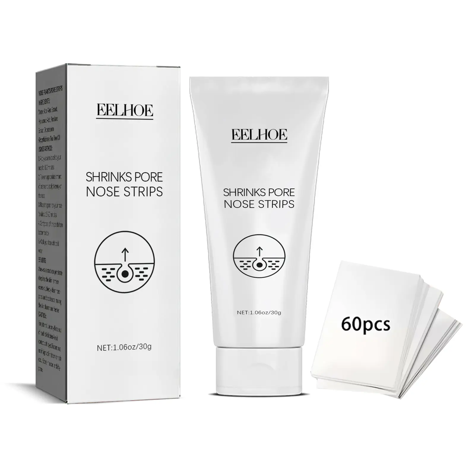 Blackhead Nasal Mask Cream, Nose Cleansing and Moisturizing Care Kit