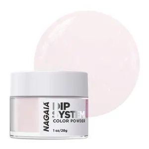 Fairy Dust, Fairy Pink Fine Shimmer, NAGAIA Dip Powder System, Super Fine Nails Dipping Powder with Vitamin E and Calcium