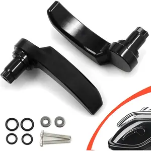 Gloss Black Saddlebag Latches Kit, Saddlebag Lifters Compatible with 2014-2024 Street Glide, Road  Special, Road Glide Special, Ultra Limited Hard Bag