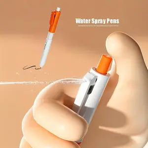 1pc Water Spray Pens - Fun Prank & Relax For Students, Perfect Gift Idea,Multifunctional Spray Gel Pen, Can Add , Disinfecting Pen, Spray Bottle, Alcohol Pen, Funny Teacher Pens