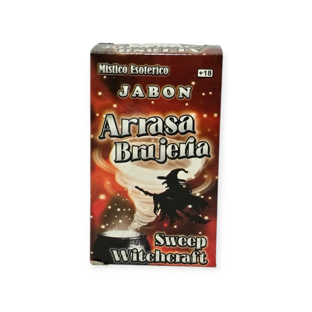 Sweep Witchcraft Bar Soap for Spiritual Cleansing and Protection Rituals - Body Care for Banishing Spells, Classic Fragrance, 100 g
