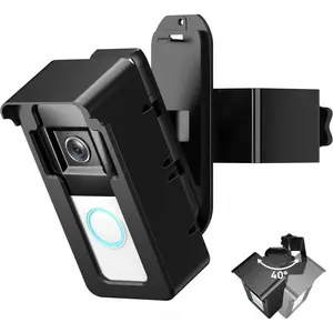 Ring Doorbell Mount No Drill: Blink DoorBell Camera Adjustable Angle Holder - Anti Theft Video Door Bell Mounting Bracket Door Security Apartment Essentials