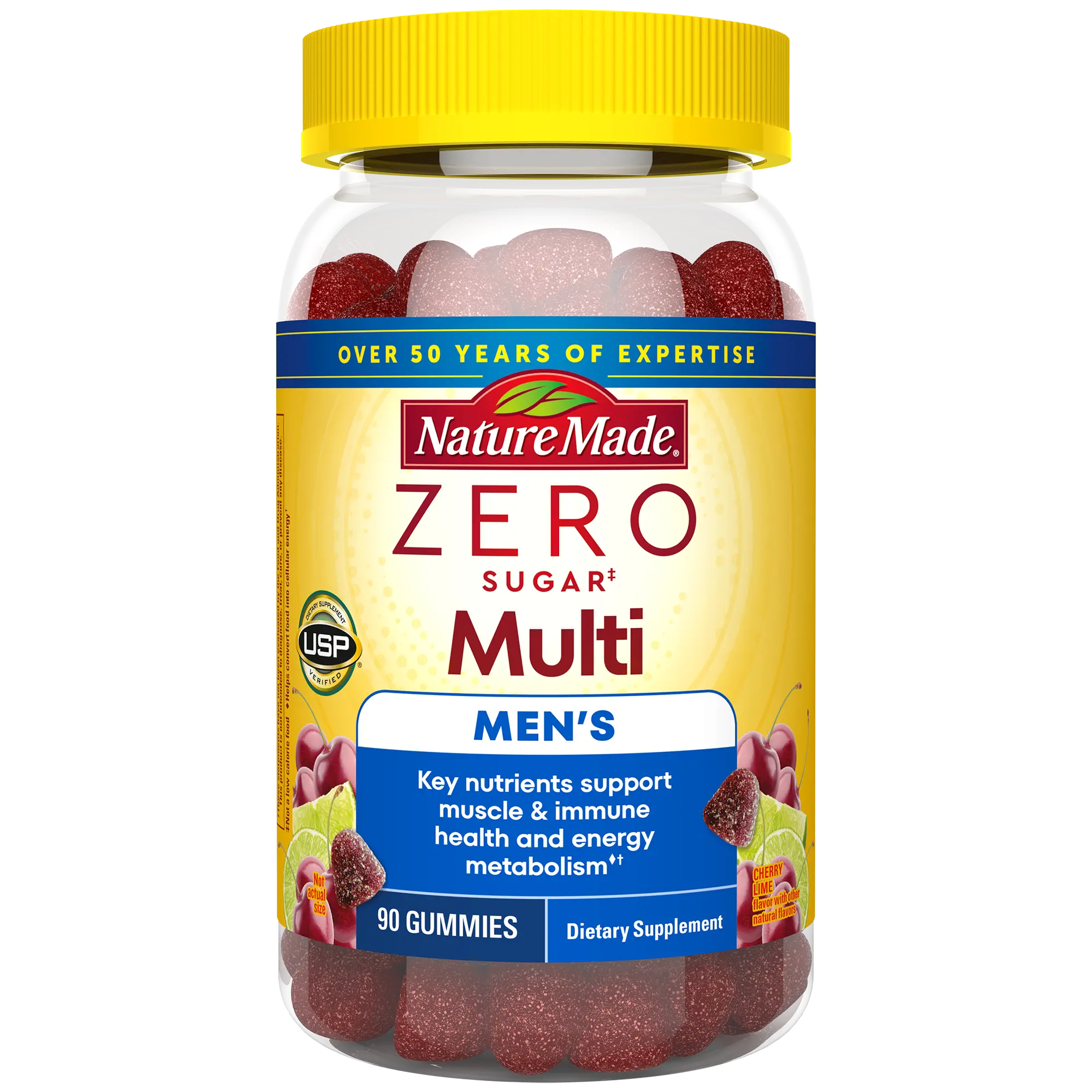 Zero Sugar‡ Men's Multivitamin Gummies