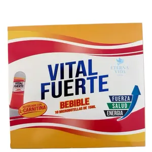 Vital Fuerte Antioxidant 10 Microbottles of 15ml