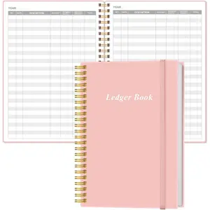 Book - A5 Accounting  Book for Bookkeeping, Small Businesses & Personal Use, Expense  Notebook for  , Expenses, Deposits & , 5.8" x 8.4",