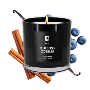 Blueberry Cobbler | Luxury Scented Candle |  9 Oz. Jar