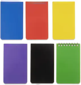 6pack Pocket Notebook Small Notepad Pocket Notepad Small Spiral Notebooks 3X5Inches (6)