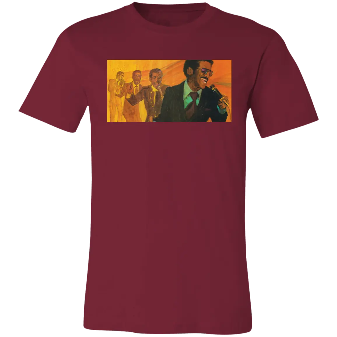 Sammy Davis Jr. NOW (Spread) by Craig Nelson (1971) Unisex Jersey Short-Sleeve T-Shirt