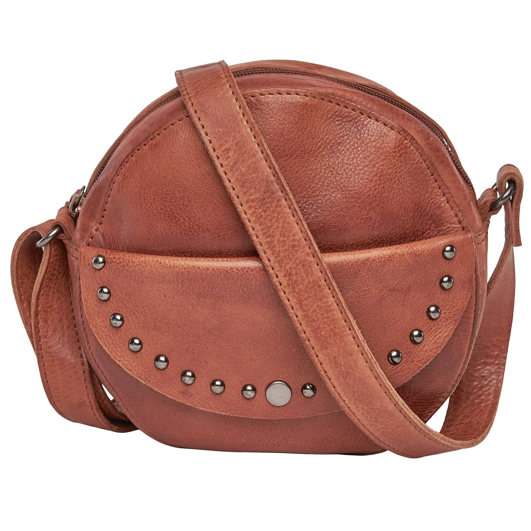 Anti-Theft Mia Crossbody Purse by Lady Conceal with Locking Zipper Compartment and EDC Pouch