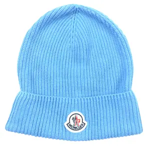 Pre-owned MONCLER Cotton Small Leather Goods Knit cap Knit cap