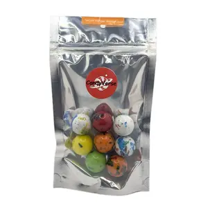 Jawbreaker 1in - Bulk Candy (8pk) Colorful Design, Ideal for Snacking, Gift, and Fun Sweet Bonbon Fruit Flavored