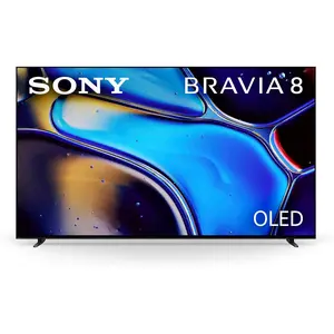 Refurbished - Sony 77 Inch OLED 4K Ultra HD TV BRAVIA 8 Smart Google TV with Dolby Vision HDR and Exclusive Features for PlayStation® 5 (K-77XR80)